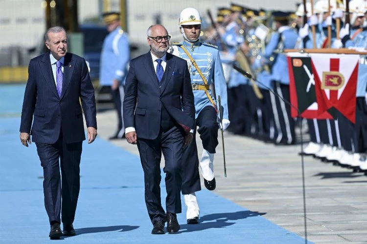 Estonya Cumhurbaşkanı Ankara’da