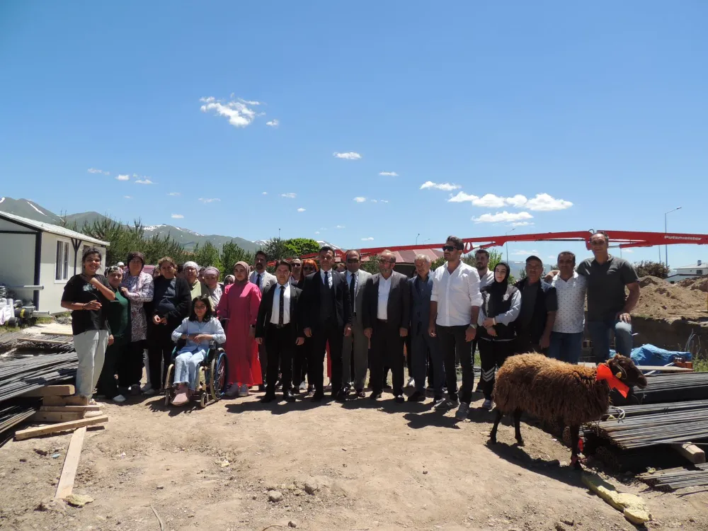  Erzurum Engelsiz Yaşam Merkezi Gündüzlü Bakım Ünitesi Projesinin Temel Atma Töreni
