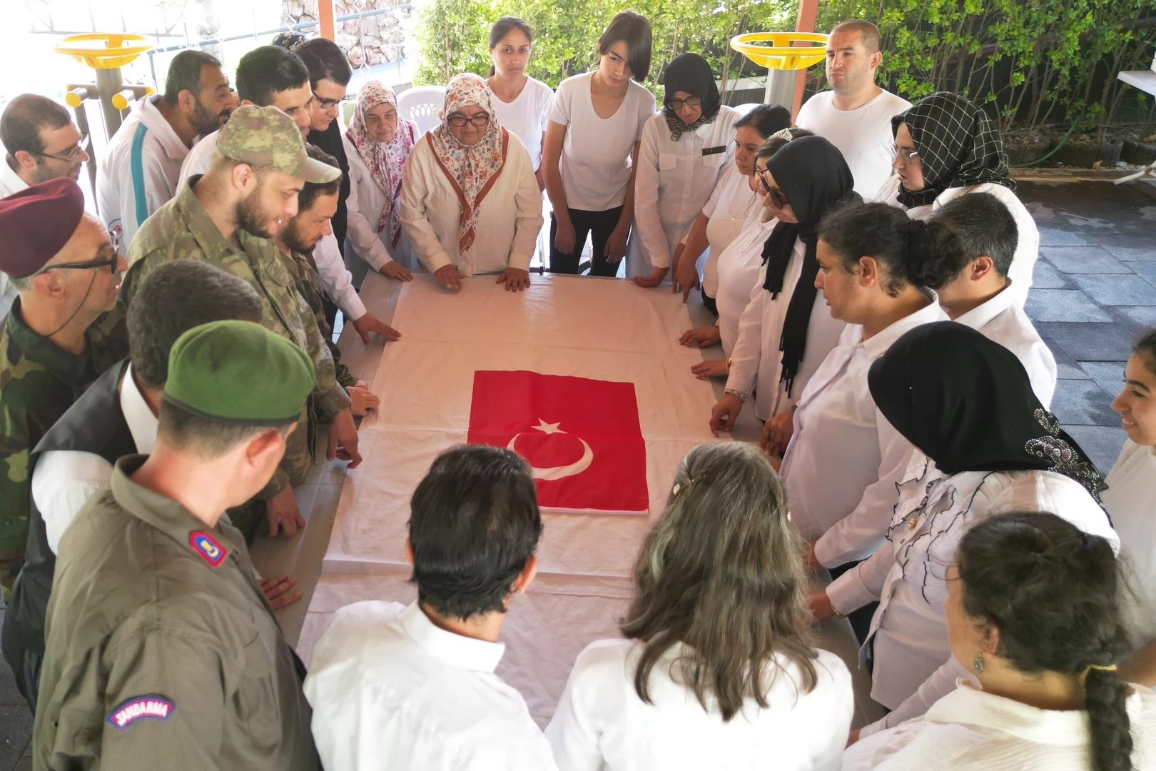 Özel İnsanlar Eğitim Merkezi’nde 30 Ağustos kutlaması