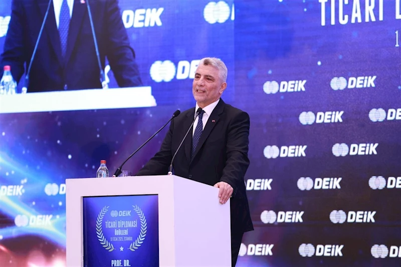 Ticaret Bakanı Bolat, DEİK Ticari Diplomasi Ödülleri Töreni