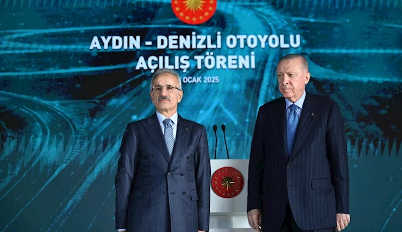 CUMHURBAŞKANI ERDOĞAN, AYDIN-DENİZLİ OTOYOLU’NUN RESMİ AÇILIŞINI GERÇEKLEŞTİRDİ