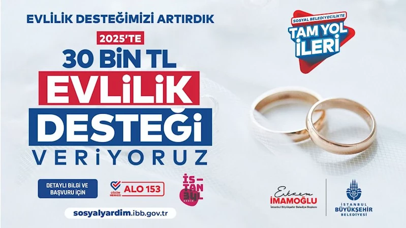 “EVLİLİK DESTEĞİ” 30 BİN TL’YE ÇIKARILDI