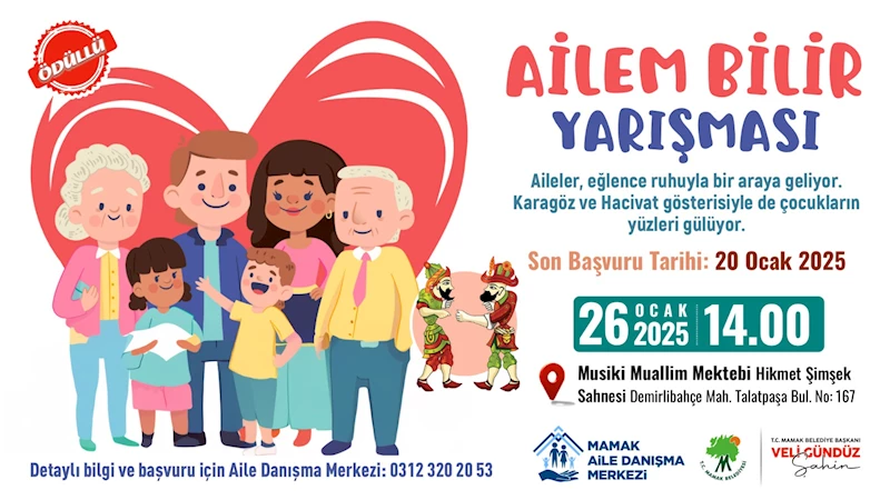 Ailem Bilir ile Mamak Yarışacak