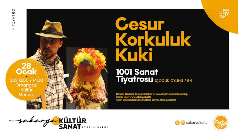 Çocuklar için kaçırılmayacak etkinlik: 1001 Sanat Tiyatrosu neşe katacak