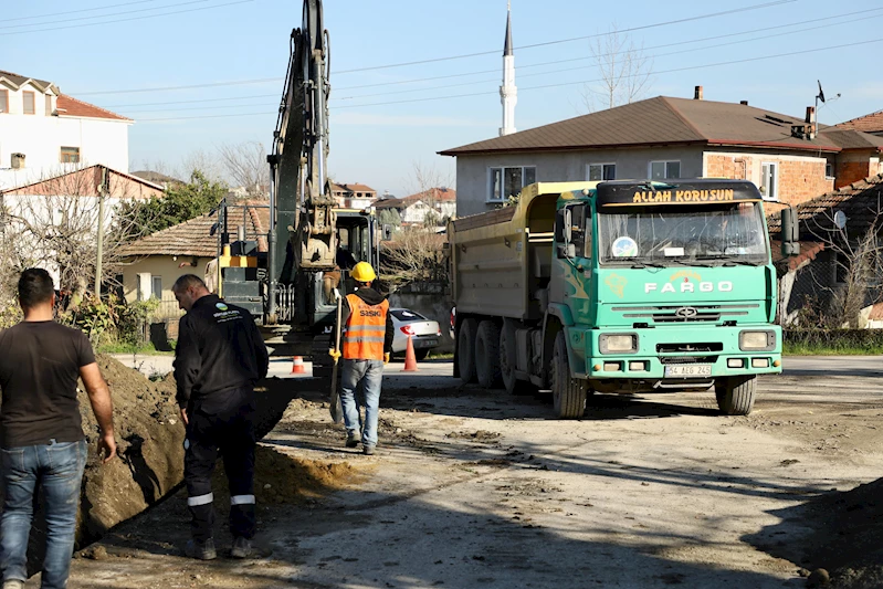 Erenler’in 25 milyonluk altyapı projesinde saha çalışmaları başladı