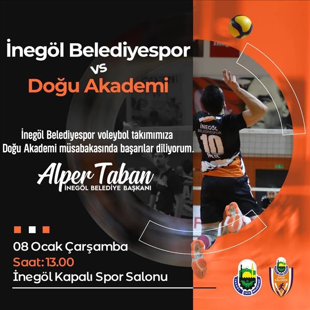 İnegöl Belediyespor Doğu Akademi Maçına Davet