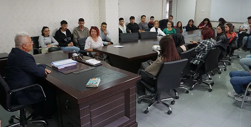 ŞUHUT MYO ÖĞRENCİLERİNDEN BELEDİYEMİZE  ZİYARET