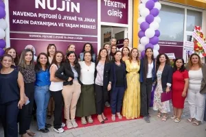 Eşbaşkan Bucak, Bismil’de Nujin Kadın Dayanışma Merkezinin açılışına katıldı