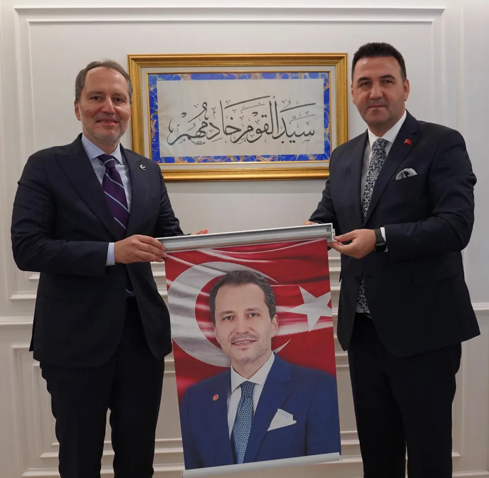 Genel Başkan Sami Atıcı ve heyeti,  Fatih Erbakan’la bir araya geldiler.  