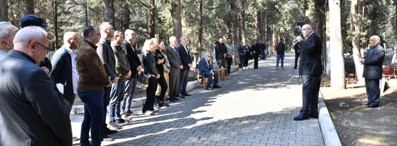 Eski Çanakkale Belediye Başkanı Reşat Tabak Mezarı Başında Anıldı