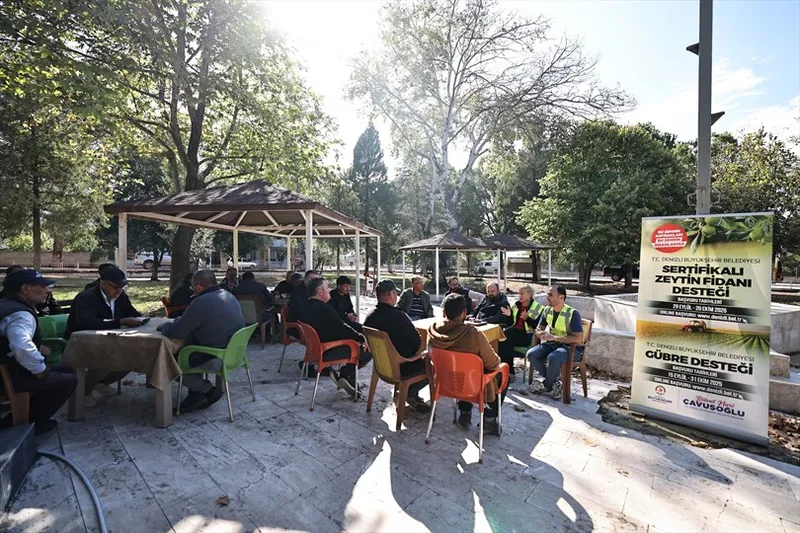 Denizli Büyükşehir Belediyesi Çiftçilerle İlçe İlçe Buluşuyor