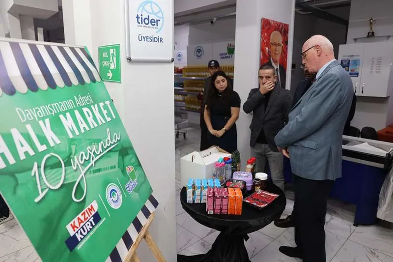 Odunpazarı Belediyesi Halk Market 10. Yılında Dayanışmayı Sürdürüyor