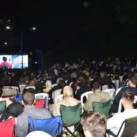 Bursa’da açık havada sinema keyfi