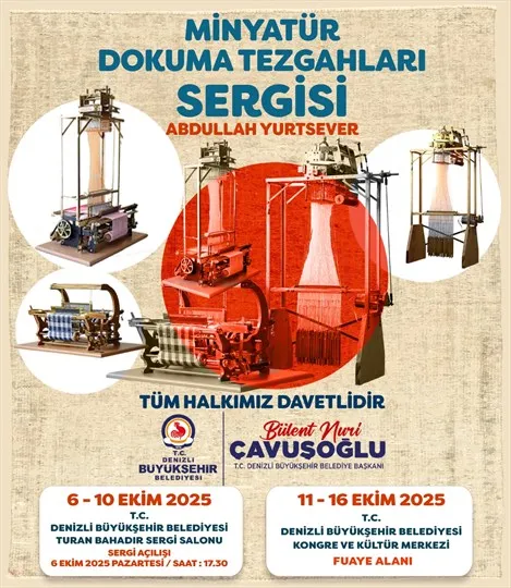 Denizli Büyükşehir’den çok özel bir sergi