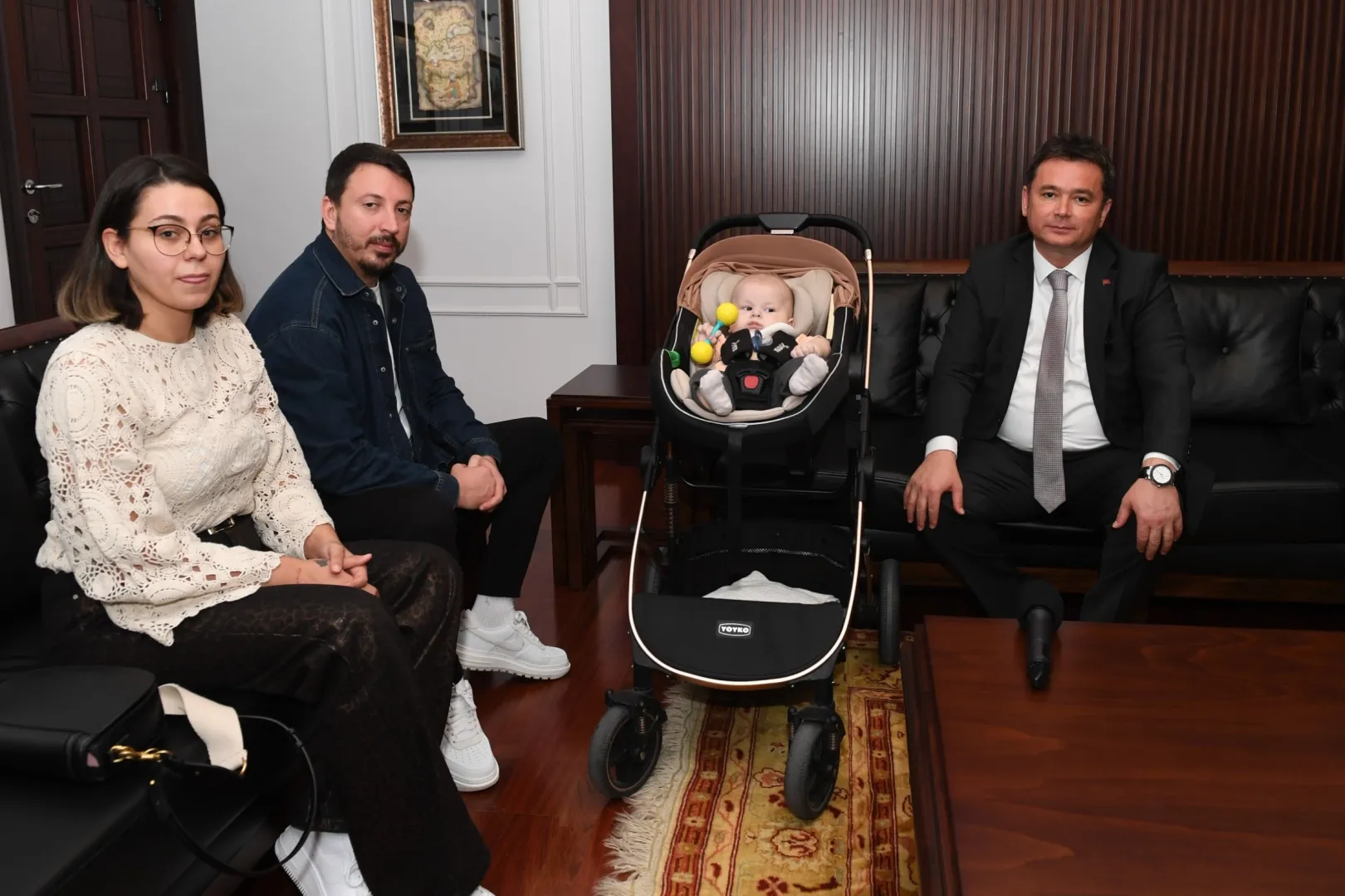 Başkan Aydın’dan SMA hastası Çağan Ata Baran’a destek çağrısı