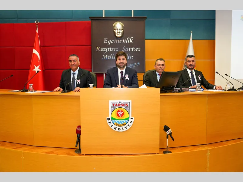 Tarsus Belediyesi Ekim Ayı Meclis Toplantısında Önemli Kararlar Alındı