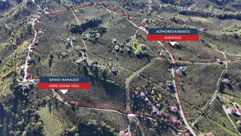 ÇAMBAŞI YOLUNA ALTERNATİF GELDİ