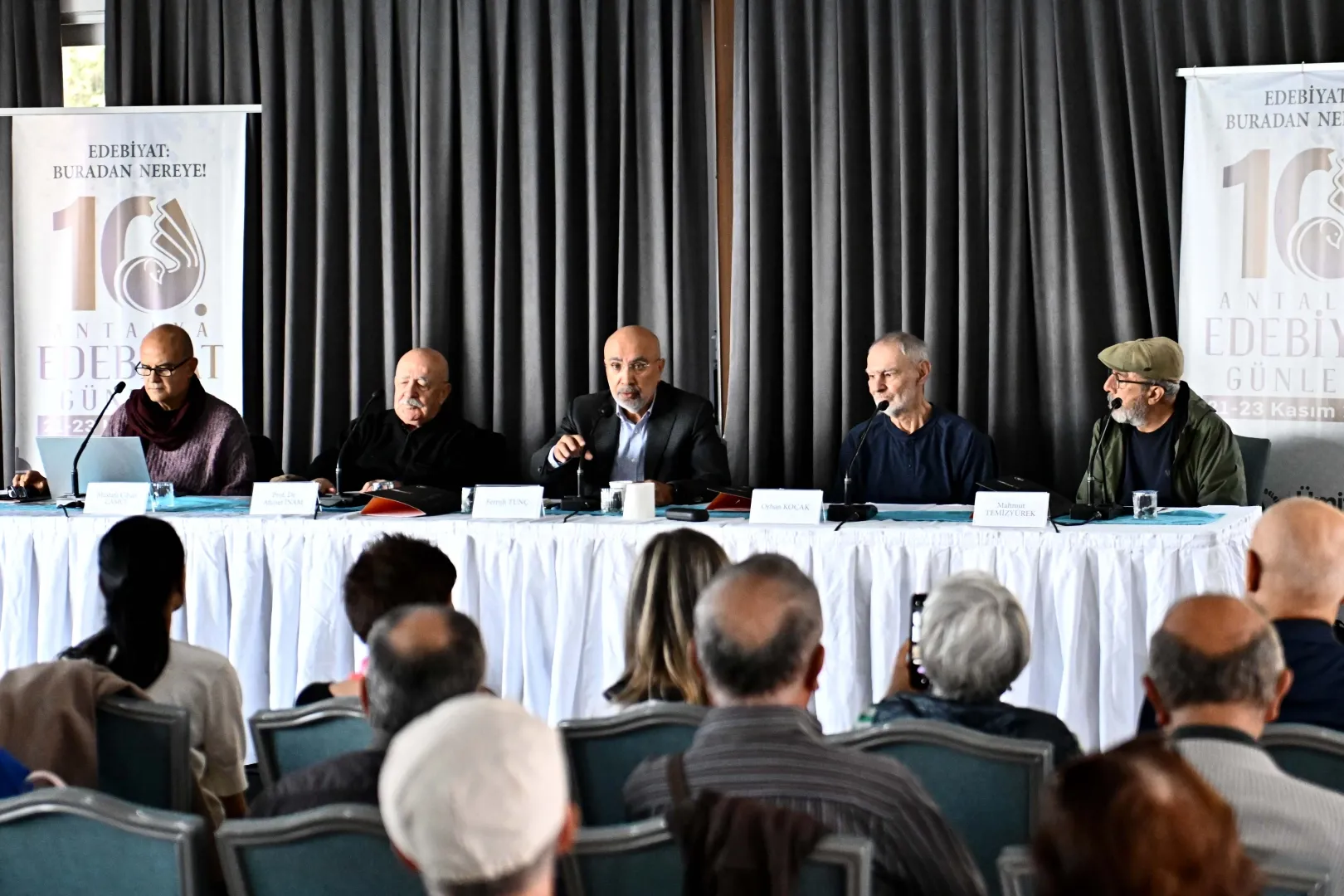 Antalya Edebiyat Günleri 10’uncu yılında tamamlandı