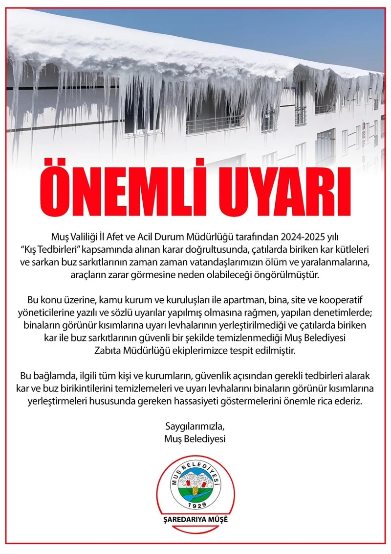 ÖNEMLİ UYARI