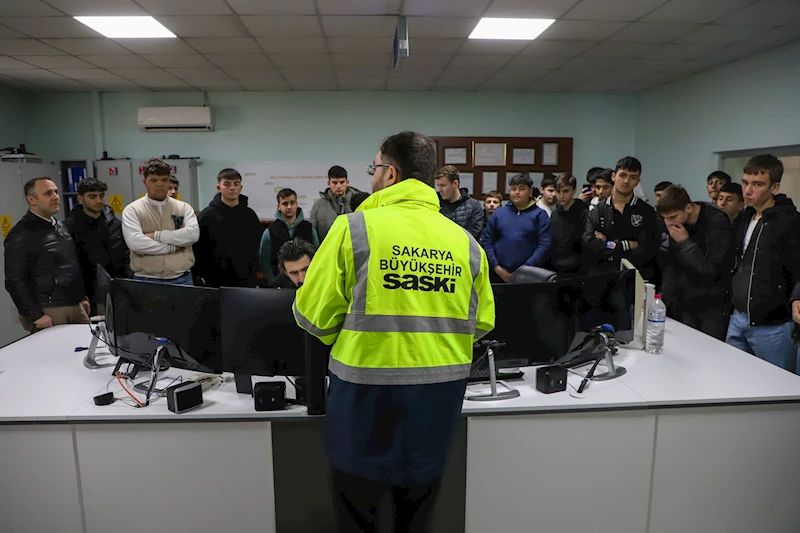 SASKİ’nin arıtma ve enerji üretim tesisleri öğrencilere kılavuz olmaya devam ediyor