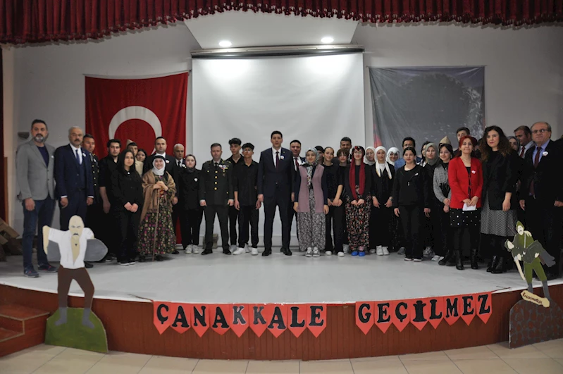 18 MART ÇANAKKALE ZAFERİ ANMA PROGRAMI YAPILDI