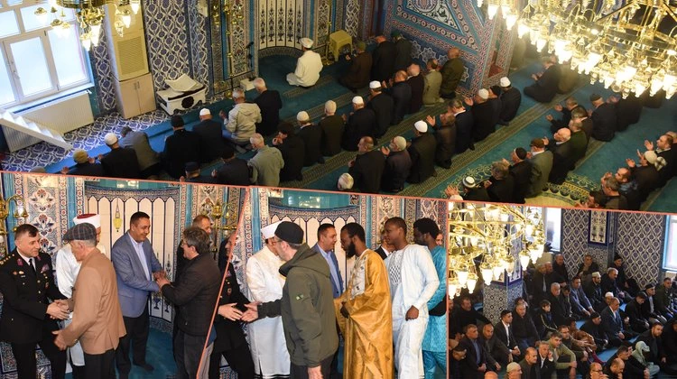 BAŞKANIMIZ, RAMAZAN BAYRAMI NAMAZINI KEMALİYE CAMİİ