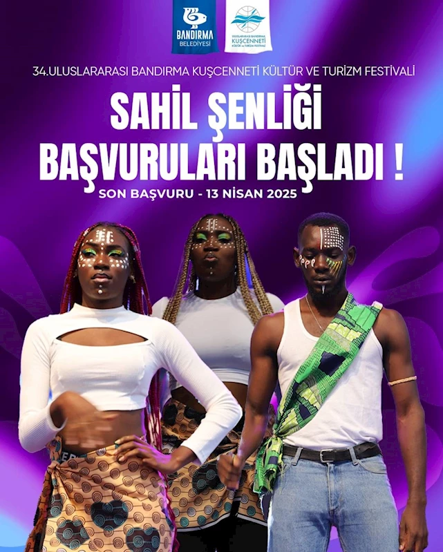 Sahil Şenliği programlarının başvuruları başlıyor.