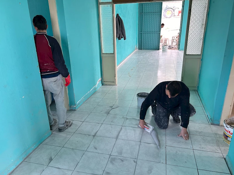 Husunlu Mahalle Konağı Baştan Aşağı Yenilendi