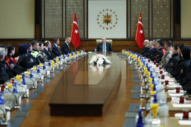 Türk Polis Teşkilatı heyeti Külliye