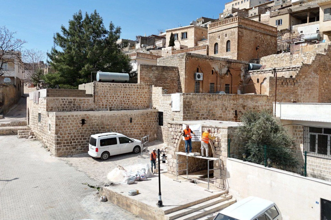 Mardin’de tarihi çeşmeler restore ediliyor