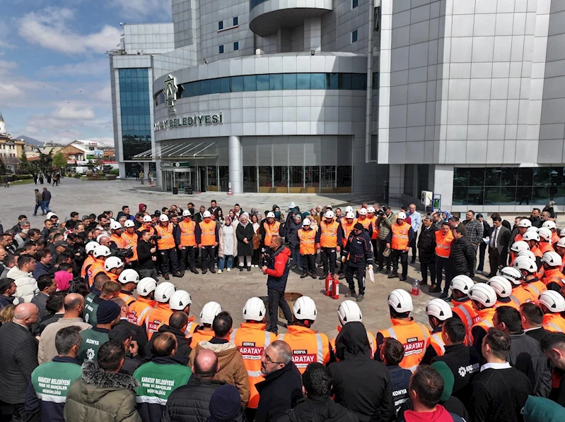 AFAD VE KARATAY BELEDİYESİ İŞBİRLİĞİYLE HAYAT KURTARAN EĞİTİM