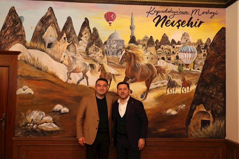 Başkan Arı, Şiran Belediye Başkanı Kara’yı Ağırladı