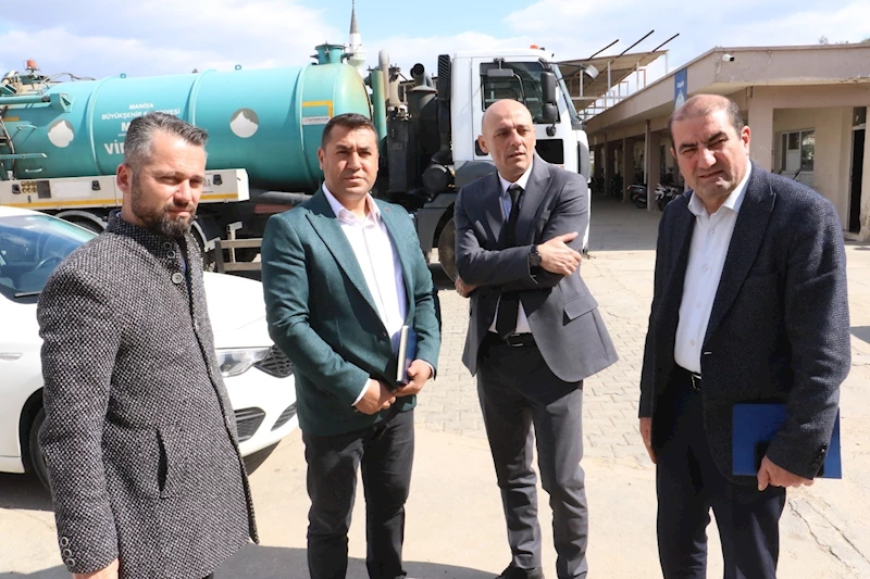 MASKİ’den Alaşehir’e inceleme ziyareti