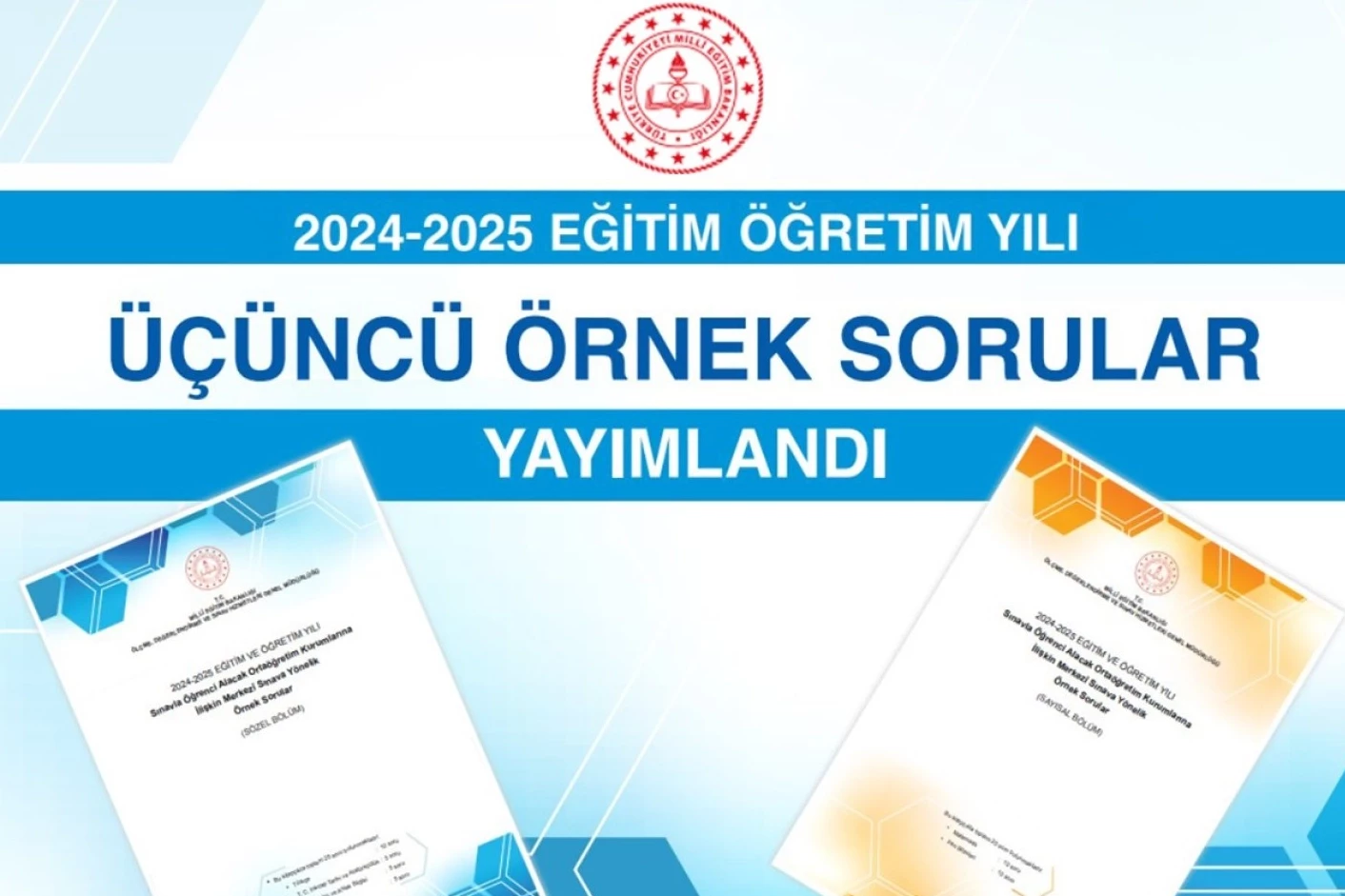 MEB, LGS için üçüncü örnek soruları yayımladı