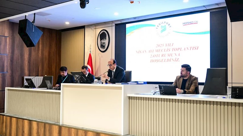 Yeşilyurt Belediye Meclisi’nde Nisan Ayı Toplantıları Tamamlandı