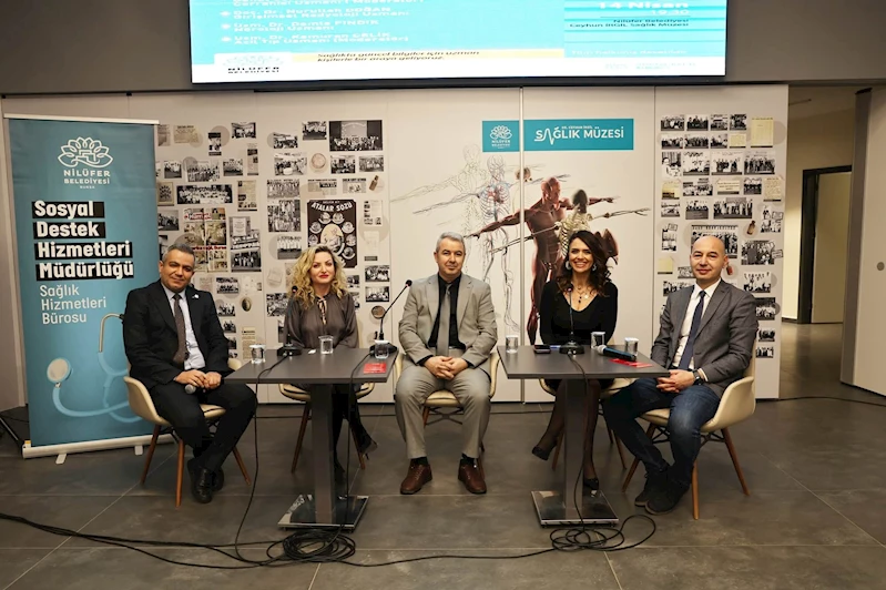 Uzmanlar Nilüfer’de kalp sağlığını anlattı