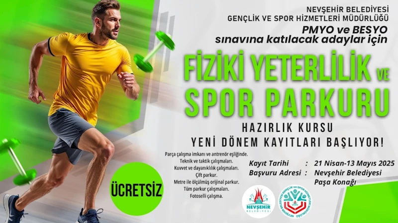 Fiziki Yeterlilik ve Spor Parkuru Hazırlık Kursu