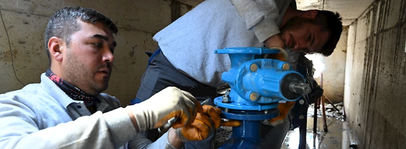 Dardanos Bölgesinde Alt Yapı Yenileme Çalışmaları Sürüyor