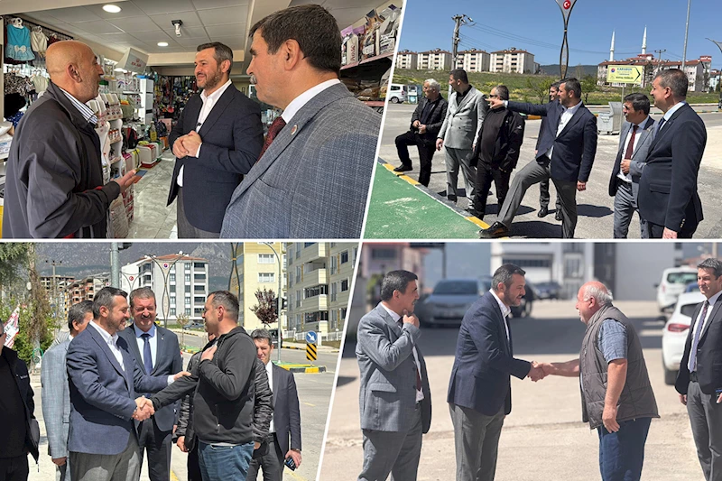 Başkan Özkan Çetinkaya, 5000 Evler Bahçelievler Mahallesi’nde İncelemelerde Bulundu