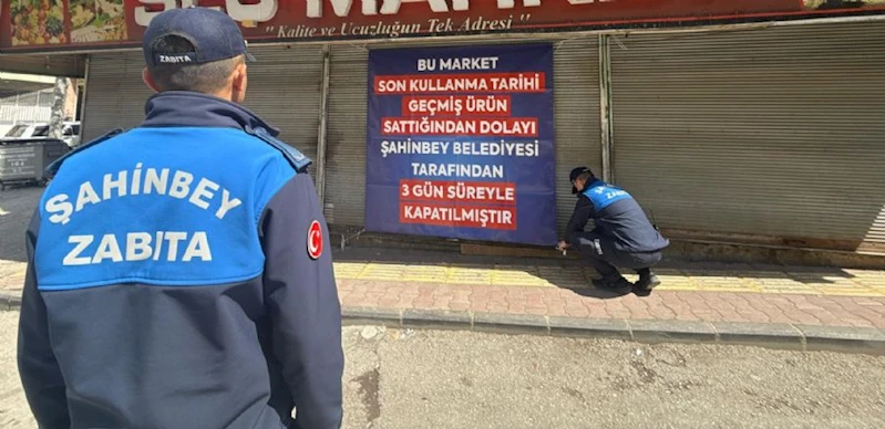 Belediyemiz Tarihi Geçmiş Ürün Satan İş Yerlerine Göz Açtırmıyor