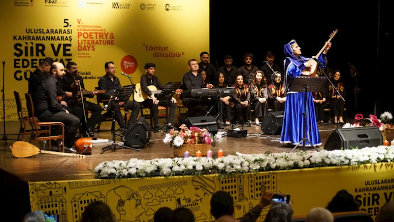 5. Uluslararası Şiir ve Edebiyat Günleri’nin İlk Gününde Edebiyat ve Musiki Rüzgârı