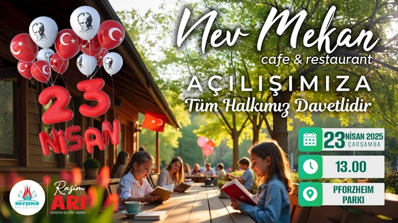 NevMekan Cafe-Restaurant 23 Nisan’da Açılıyor