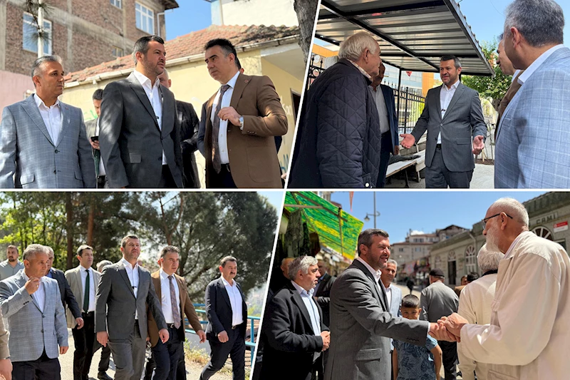 Başkan Özkan Çetinkaya, Saha Çalışmalarını Bayır Mahalle’de Sürdürdü