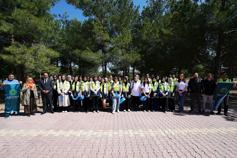 MERAM BELEDİYESİ’NDEN DÜNYA GÜNÜ’NDE DOĞAYA ÇİFTE DOKUNUŞ