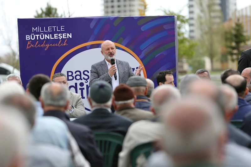 BAŞKAN ÇOLAKBAYRAKDAR: “HER BİR MAHALLENİN ÇEHRESİNİ DEĞİŞTİREN, DEĞER KATAN PROJELERE İMZA ATTIK”