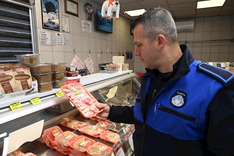 -BOZÜYÜK’TE KASAP VE ET REYONLARINA DENETİM