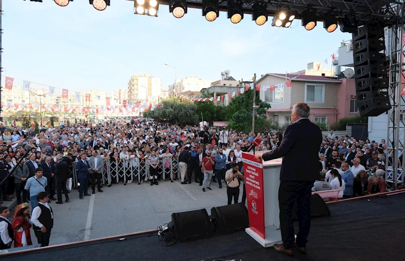 Ceyhan İsmet İnönü Kent Meydanı Açıldı