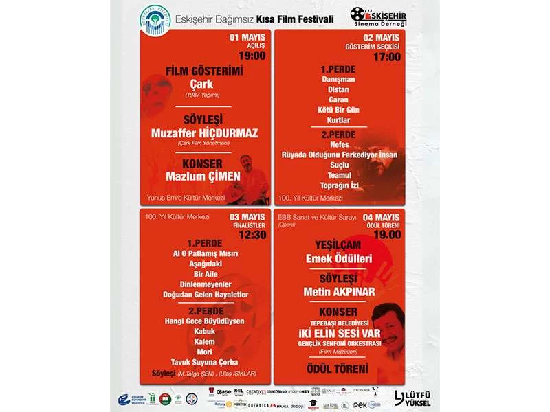 ESKİŞEHİR, BAĞIMSIZ KISA FİLMLERLE BULUŞUYOR!