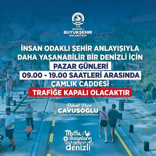 Pazar günleri Çamlık trafiğe kapatılacak