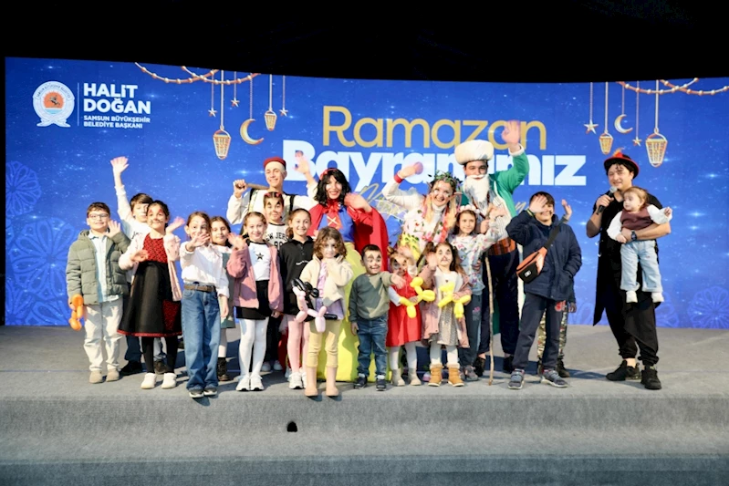 Bayram Sokağı ile Samsun’da bayram şenlik havasında geçti